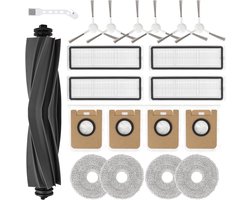 19 stuks accessoires kit gescht voor Dreame L10s Ultra Robot Stofzuiger, Vervangende Onderdelen Hoofdborstel, Zijborstel, Filter, Mop Doeken, Stofzak