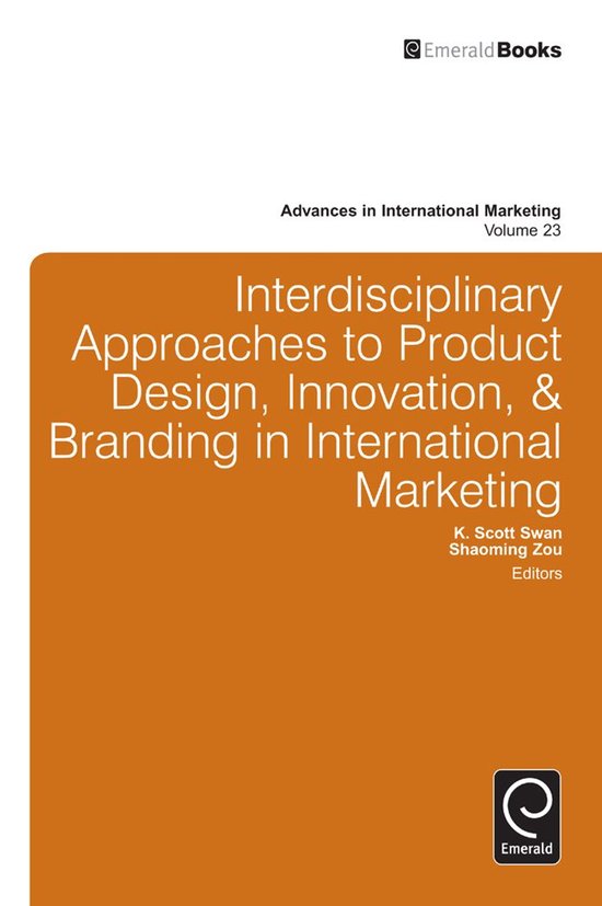 Advances in International Marketing 23 - Interdisciplinary A ... - cover