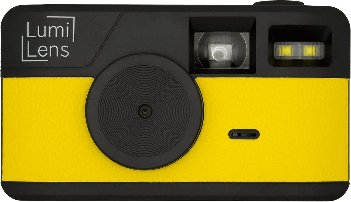 Lumi Lens Yellow - Schermloze Digitale Retro Camera - Digitale Camera zonder scherm