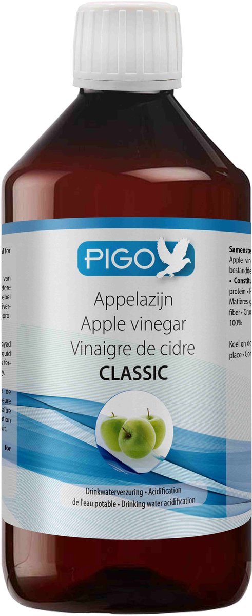 Pigo Appelazijn Classic 1L - voor postduiven