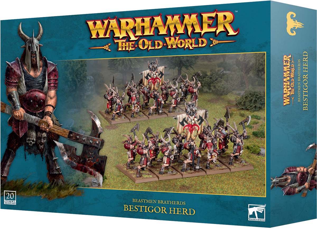 Beastmen Brayherds Bestigor Herd