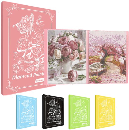 Mupack Boite Diamond Painting Rangement - Boite Broderie Diamant avec 60 petits compartiments de