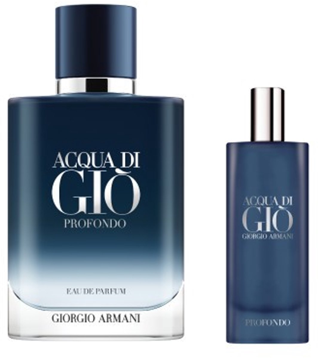 Acqua di Gio homme Profondo eau de parfum 100 ml + 15 ml geschenkset