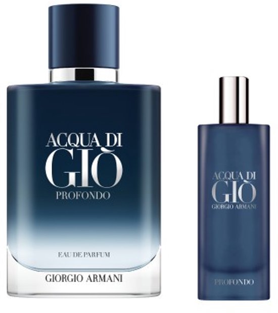 Armani Acqua Di Gio Profondo Eau De Parfum 100 Ml Gift Set