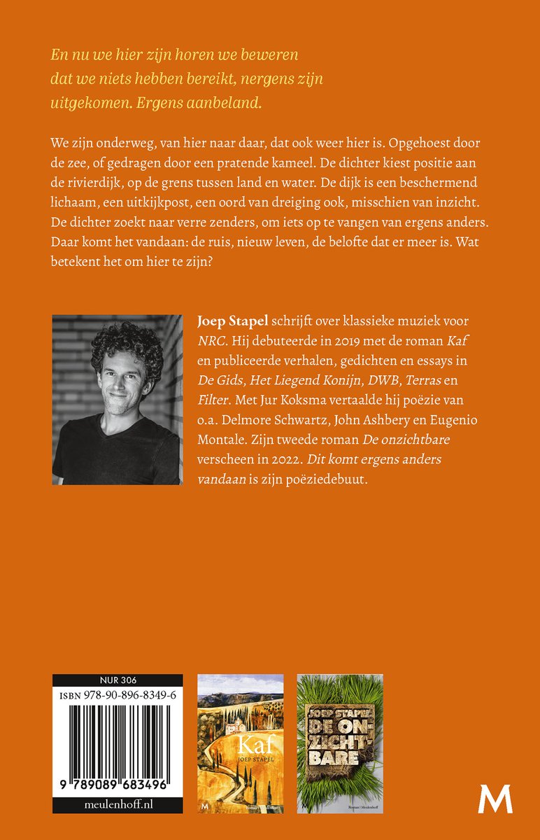 Dit komt ergens anders vandaan - back cover