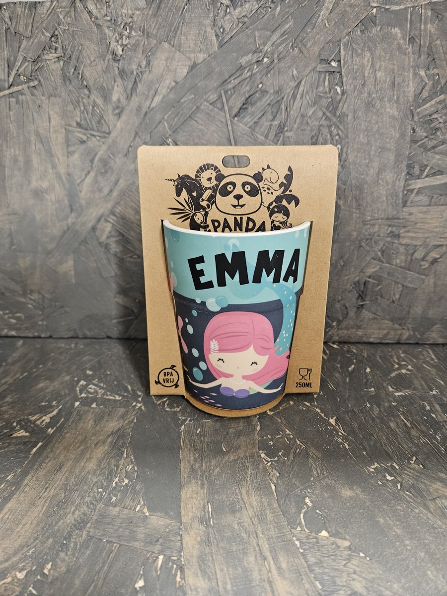 Beker - Naam - Emma - Melamine - 250 ML