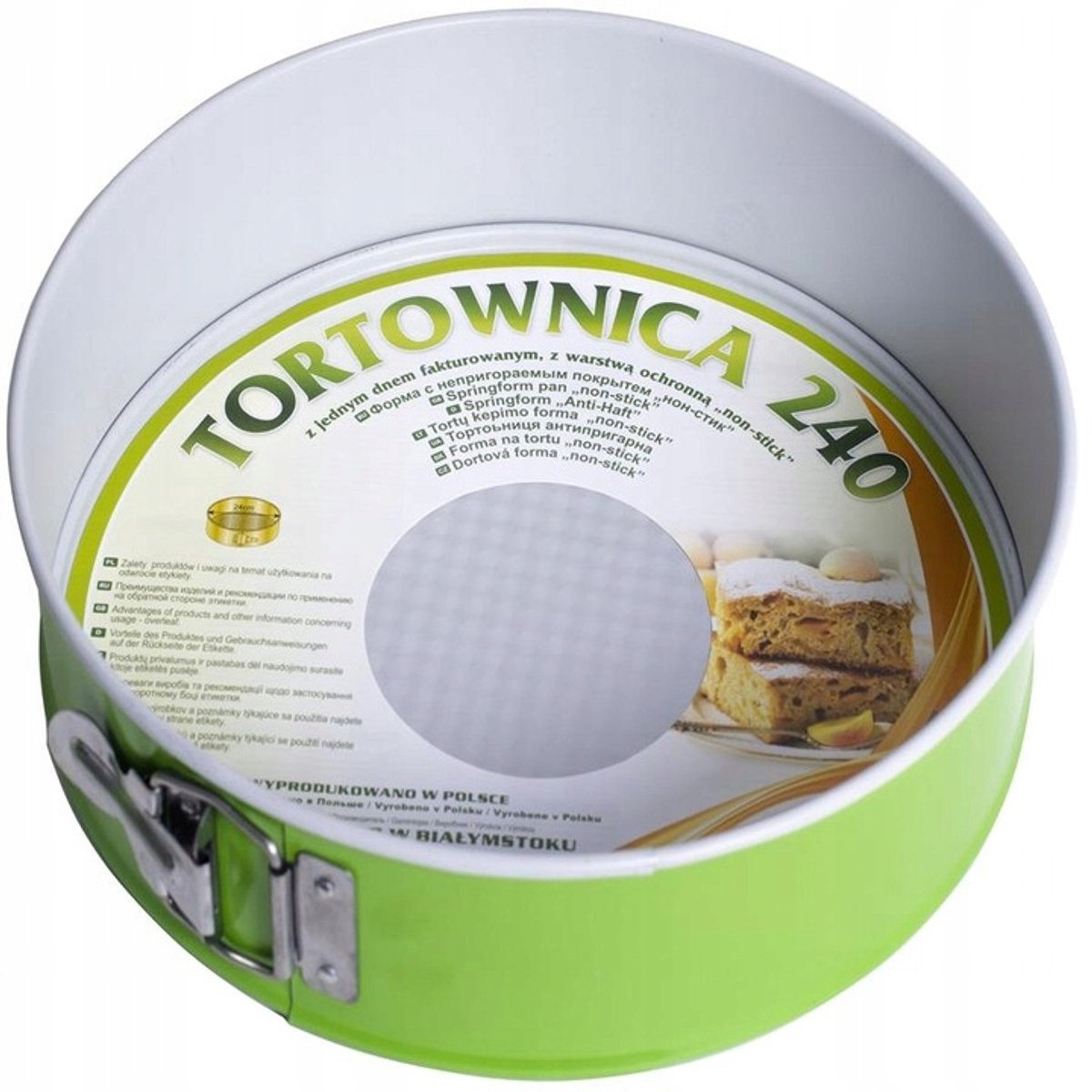 De Taartvorm van Tartvom van de Bodem-Modem - Ø 24 cm - Antiianbaklaag