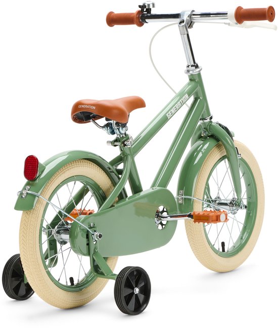 Generation Retro 14 inch Groen– Kinderfiets van Popal — afbeelding 3