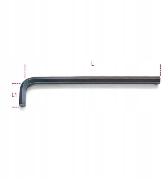 Beta Inbus Set Beta Inbus Sleutel 4mm Lang 138mm - Professioneel Gereedschap | bol