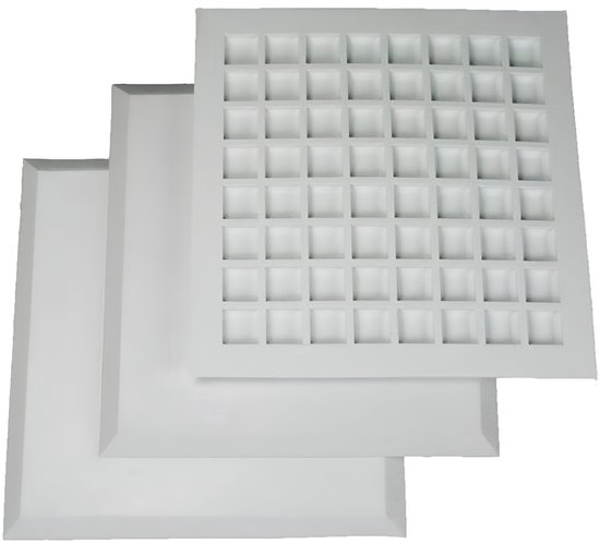 Benson PB Bases portables pour baseball ou softball - Wit - Set de 3 bases