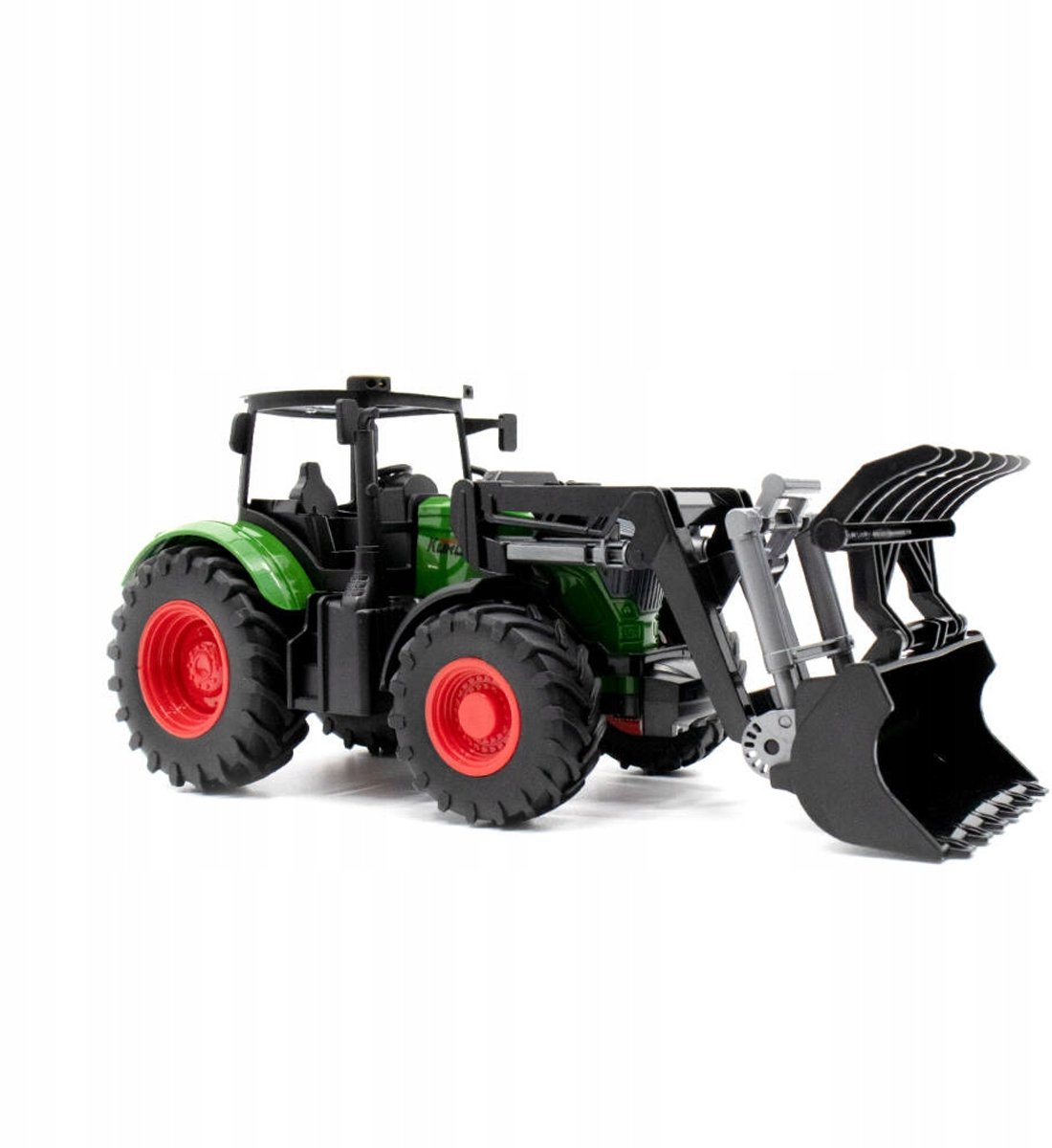 Speelgoedtractor met moststoffstrooier, 30cm