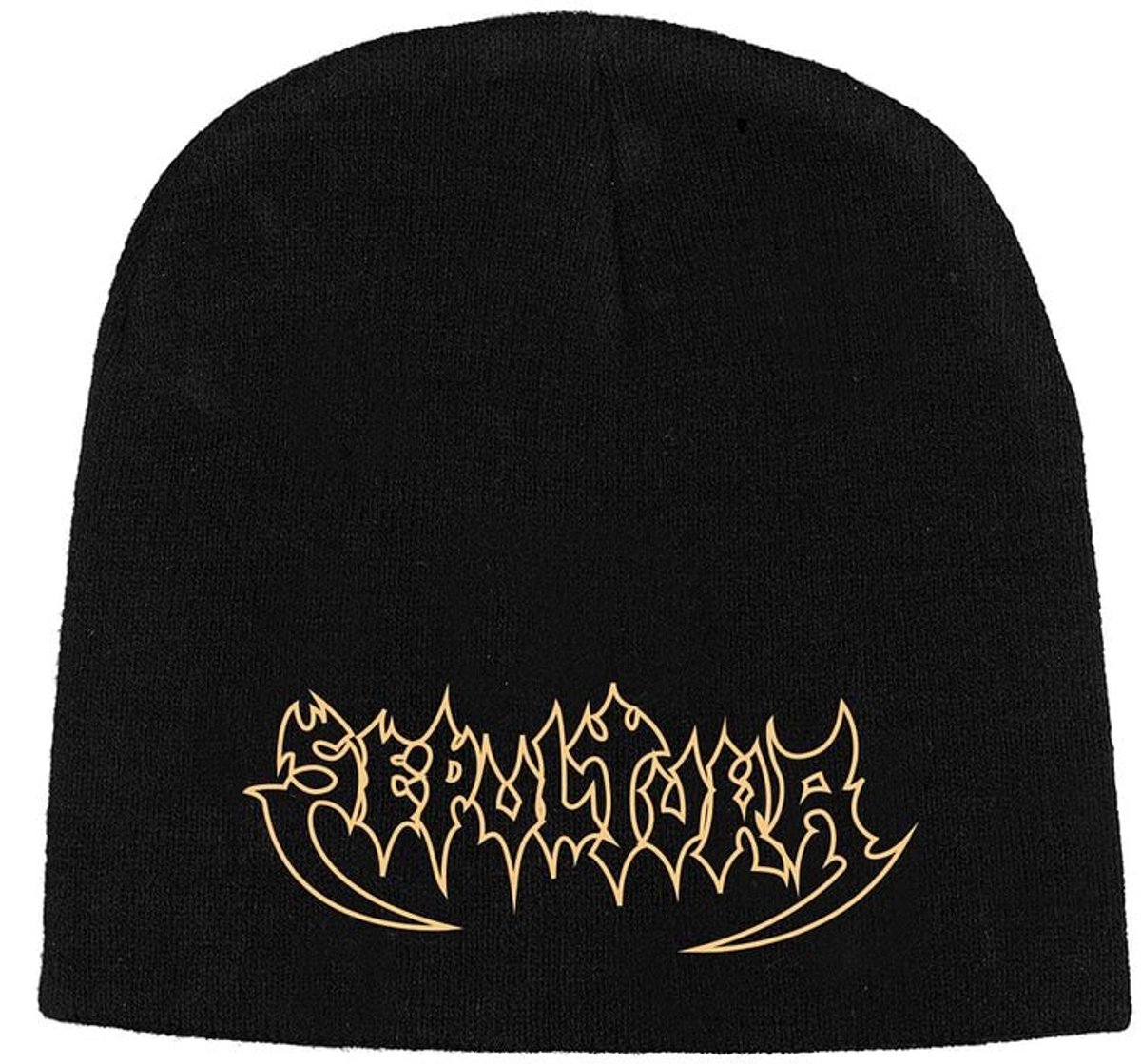 Sepultura Original Logo Unisex Beanie - zwart - Standard