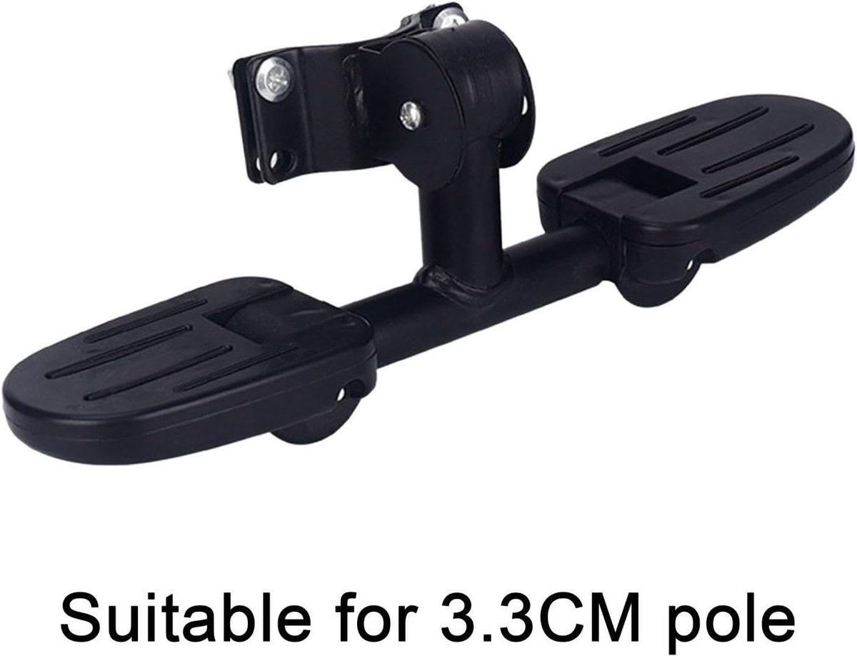 Steppedaal Kinderstep Duwstep Zwart - afbeelding 3