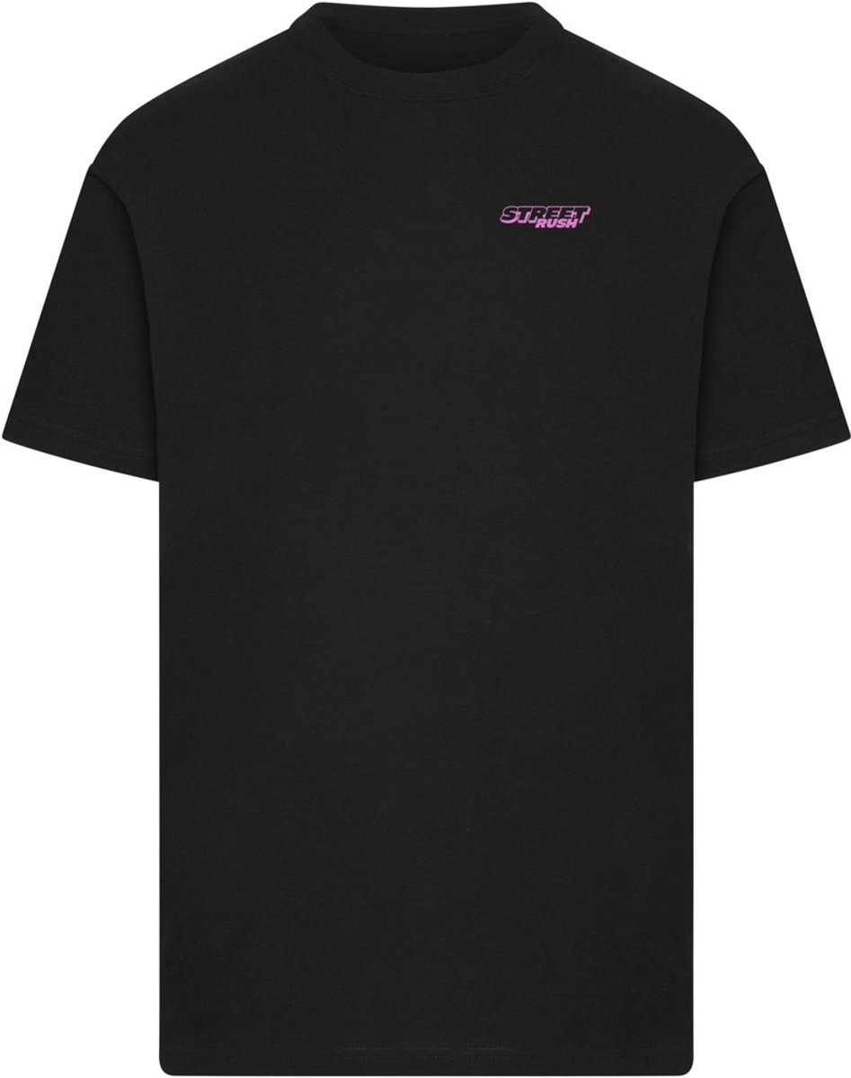 Mister Tee Street Rush Car Heren Tshirt S Zwart