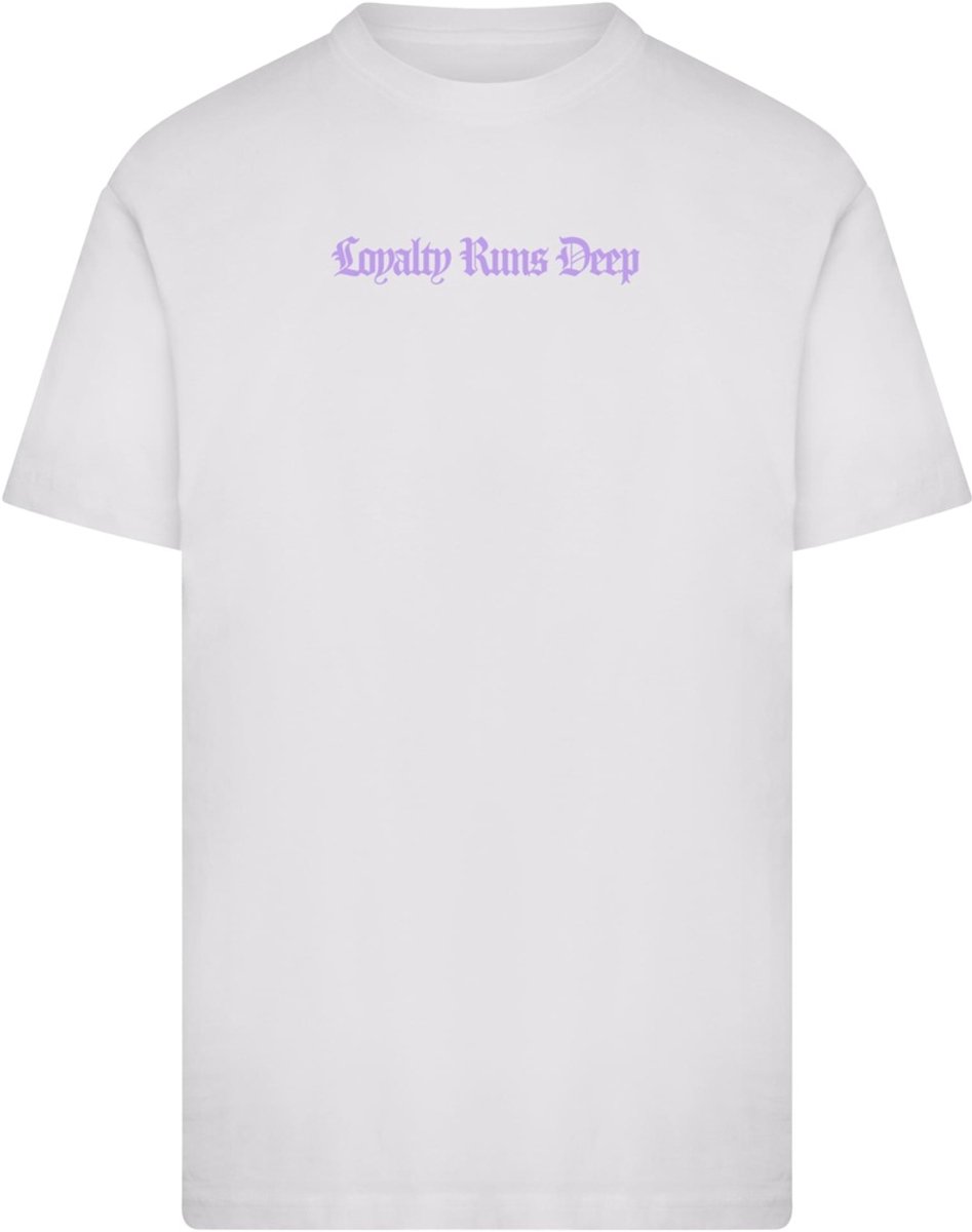 Mister Tee Loyalty Runs Deep Heren Tshirt L Wit