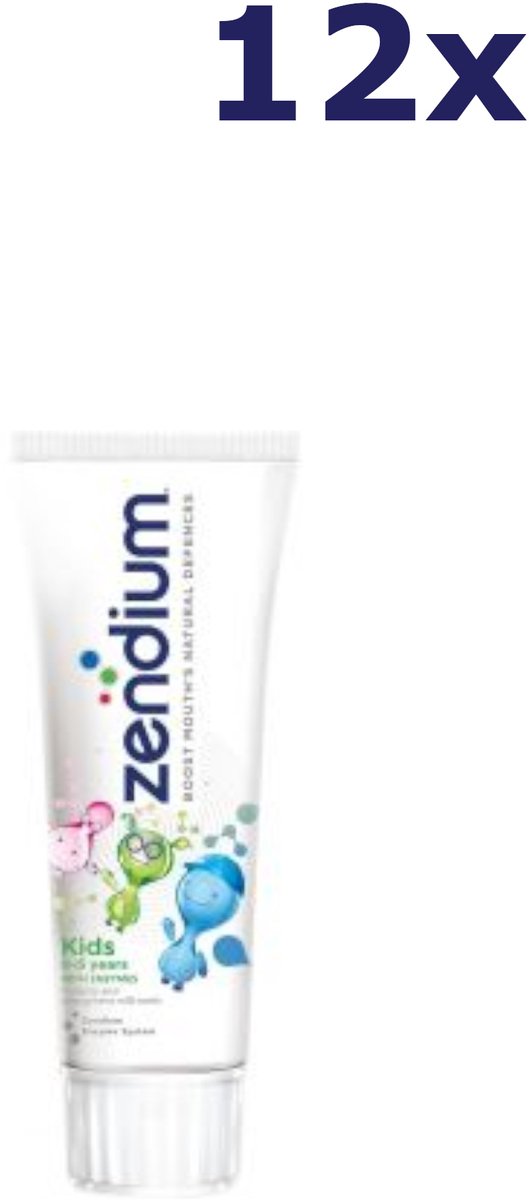 Bol.com Zendium TP Kids 0-5jr 75ML 12x aanbieding