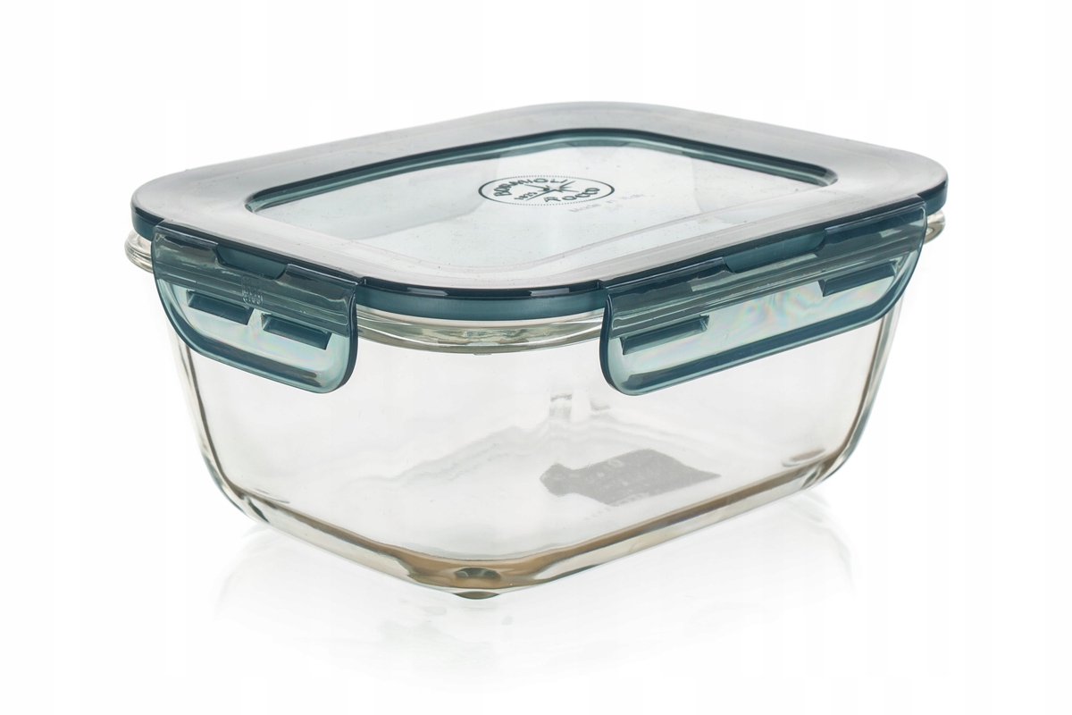 Bormioli EVO Glazen Voedselcontainer 1L - Oven & Magnetronbestendig