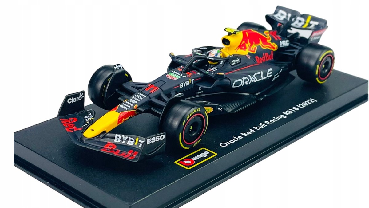 Bburago Red Bull RB18 F1 Modelauto 1:43 Sergio Perez