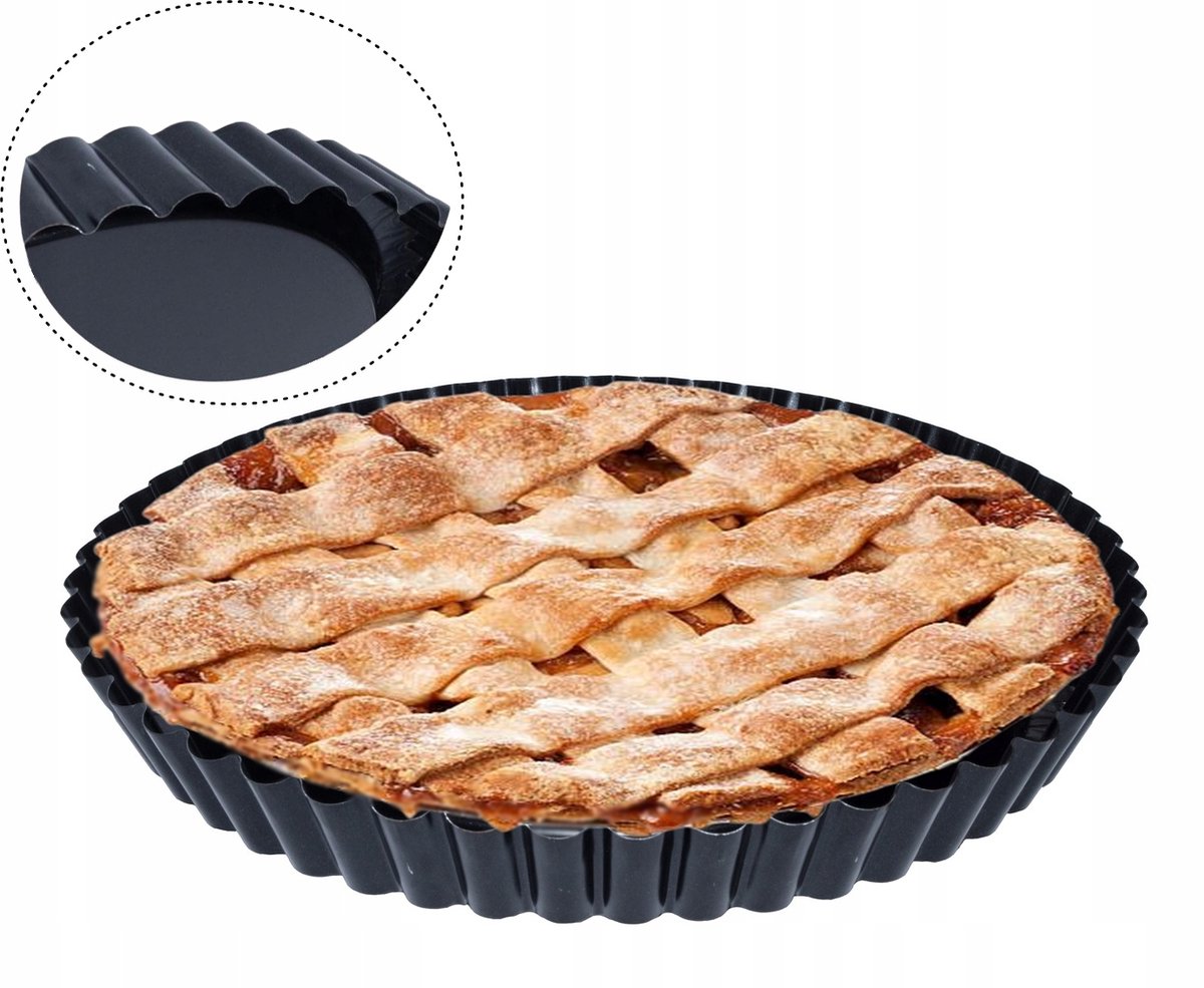 Tartevor 28 cm - Anti-Aal Bakvorm – Bakvorm vortt.