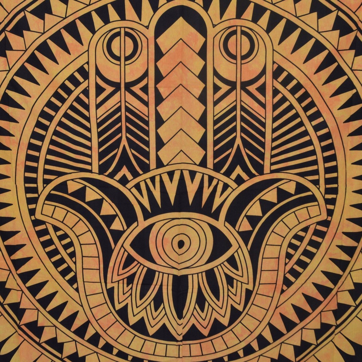 Indiase Hamsa Plaid Boho 230x210 cm - Handgemact Katon