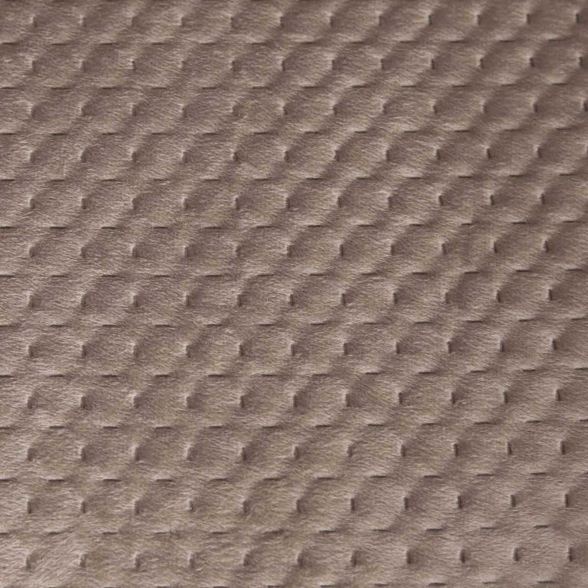Velours Plaids voor Fauteuil met Armleuningen - 65x170cm - Bruin