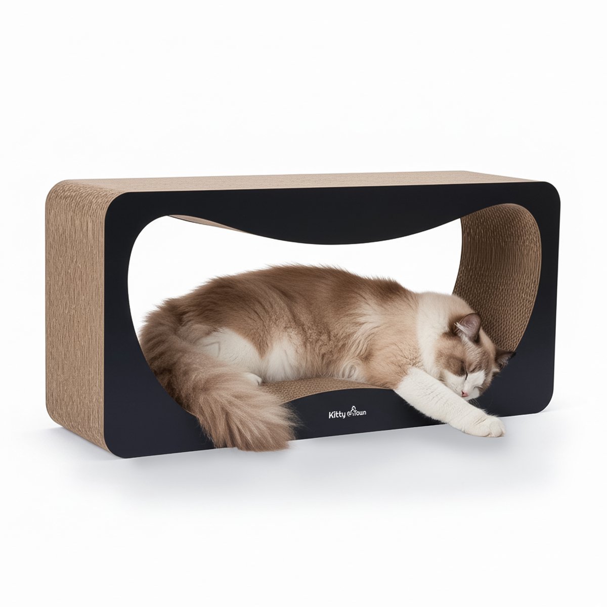 Luxe Krabsofa Kitty Town Max L – Krabplank en Krabmeubel Luxe Krabsofa Kitty Town Max L – Krabplank en Krabmeubel