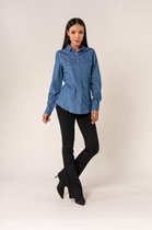 Chemisier | Blauw - Blue Denim| Denim | S