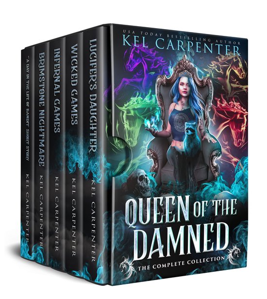 A Damned Magic and Divine Fates Series - Queen of the Damned - cover