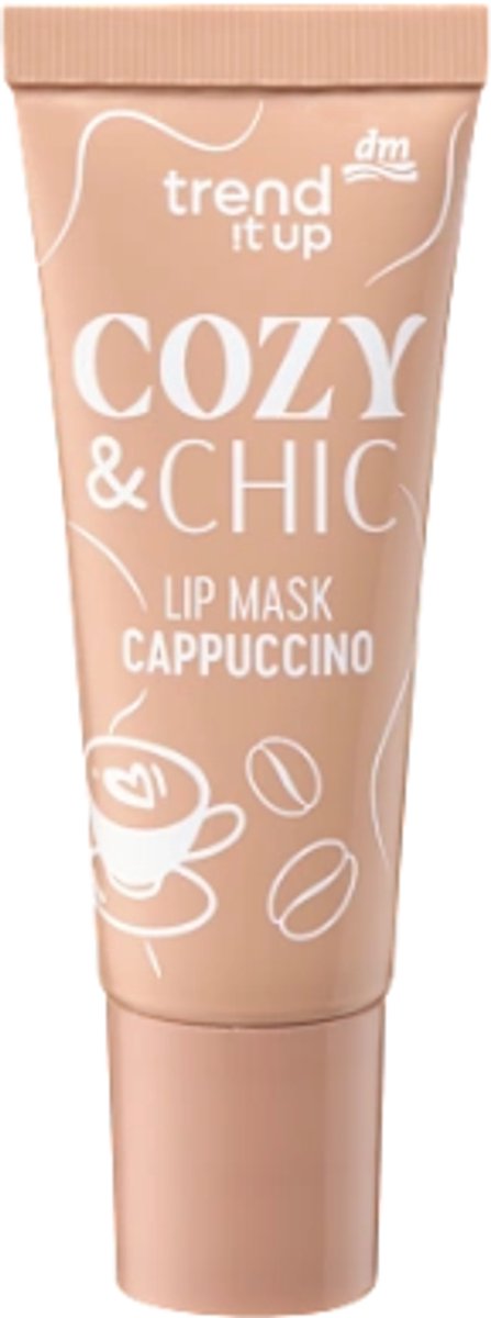 Lippenmasker Cozy & Chic - Cappuccino - Trend !t up | 1x 10 ml - Zachte en romige textuur