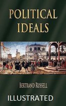 Boek 'Political Ideals' van Bertrand Russell, geïllustreerd met een Renaissance-schilderij.