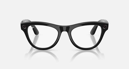 Ray-Ban Meta Skyler - Transitions Cerulean Blue - Shiny Black