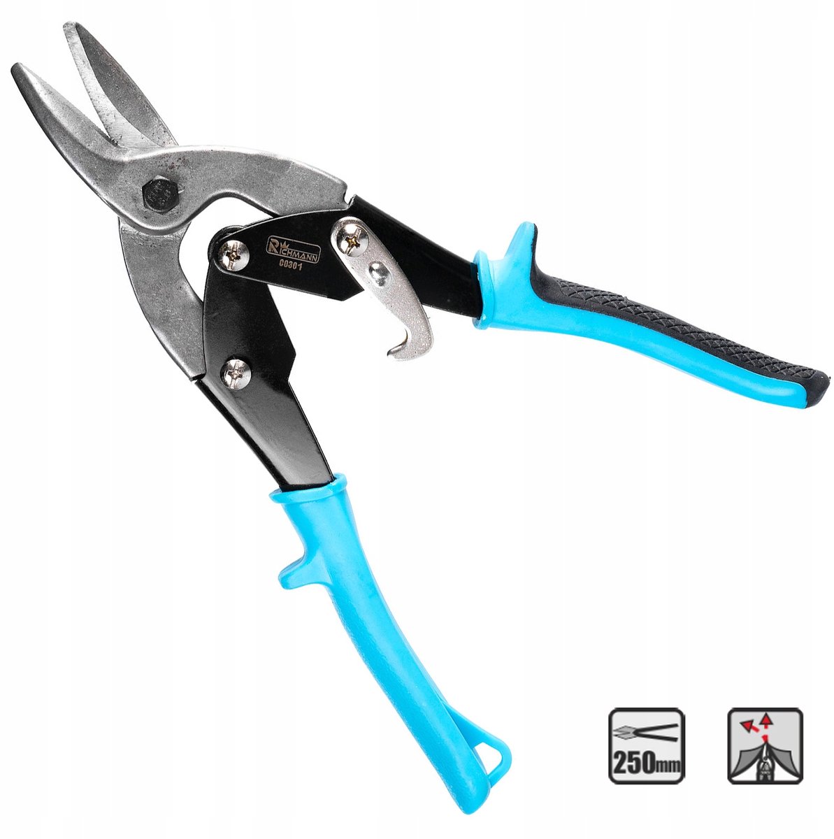 Linkse blikschaar 250mm Cr-V staal - Corona C0301