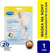 Scholl - Pedi Mask Expert Care Foot Mask - Nourishing Foot Mask With Macadam Oil