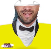 Flappy |  Mondkapje XXL | Kerstkapje - Kerst mondkapjes | Gezichtsmasker | Motor sjaal | Ski Masker | Facemask | Fiets sjaal | Oud & Nieuw mondkapje | smoking | strikje | wasbaar |