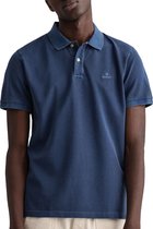 Gant Gant Sunfaded Pique Rugger Poloshirt - Mannen - navy