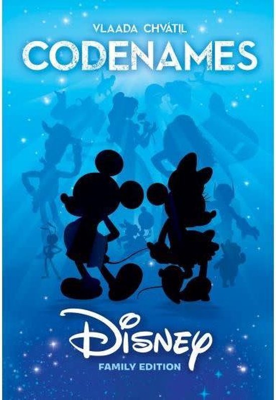 Boek: USAopoly CODENAMES: Disney Family Edition Bordspel Familie, geschreven door Usaopoly