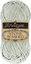 Scheepjes STone Washed- 814 Crystal Quartz 5x50gr