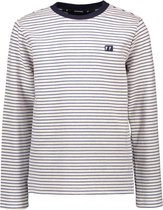 Seven-One-Seven Jongens sweaters Seven-One-Seven Timmy roundneck sweater stripes Campanula 122/128