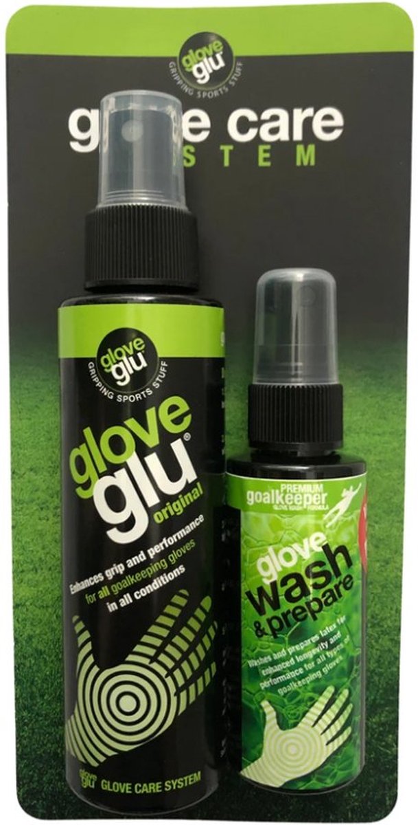 GloveGlu Goalkeeper Formula + GloveGlu Wash & Prepare Mini - Gloveglu