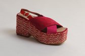 Lara - Sandalen - Fuchsia