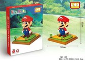 Bouwstenen pop Mario - Speelgoed - Mario- Kinderen - Volwassenen - 1701 blokjes - Bouwpakket