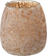 J-Line Windlicht Sundara Glas Zalm Large