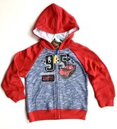 Disney Cars vest  - rood - maat 98 (3 jaar)