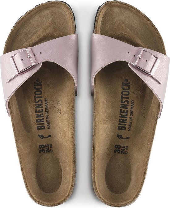 Birkenstock Madrid Dames Slippers Graceful Lavender Blush Narrow-fit | Roze  |... | bol.com
