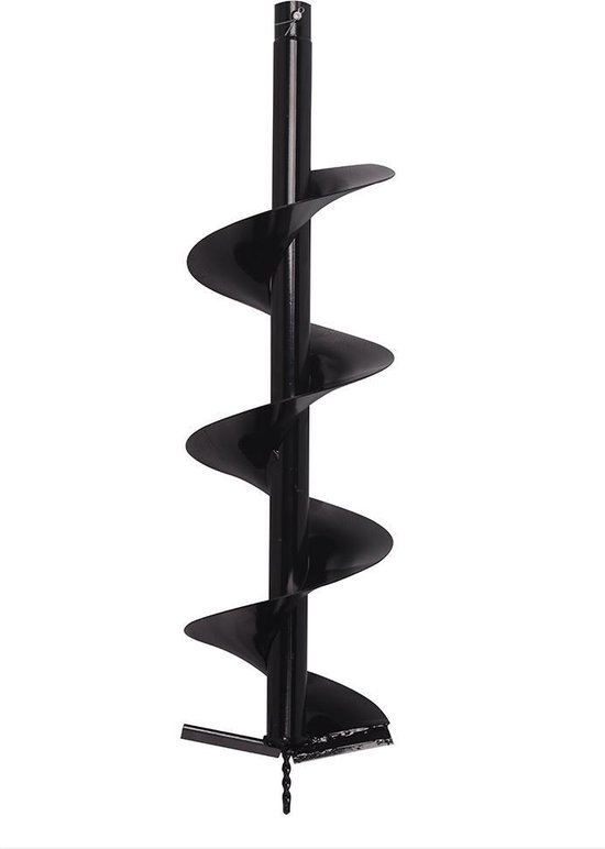 Grondboren set 60 mm + 80 mm + 100 mm + 150 mm + 200mm + 2verl. — afbeelding 3