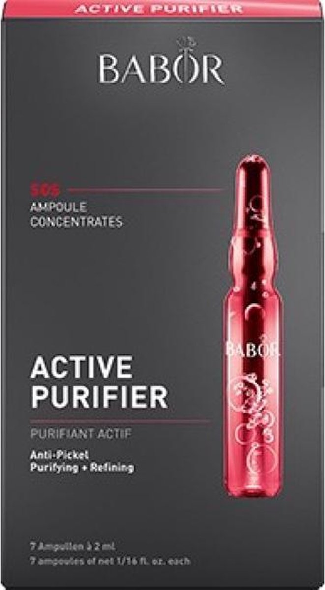 BABOR Ampoule Concentrates SOS Active Purifier 7x2ml Ampullen Onzuiverheden 14ml 14ml
