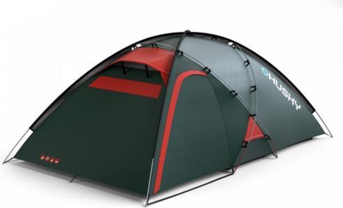 Husky Extreme Felen 3-4 - lichtgewicht tent - 3-4 persoons - Groen