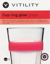 Cup ring glow grape