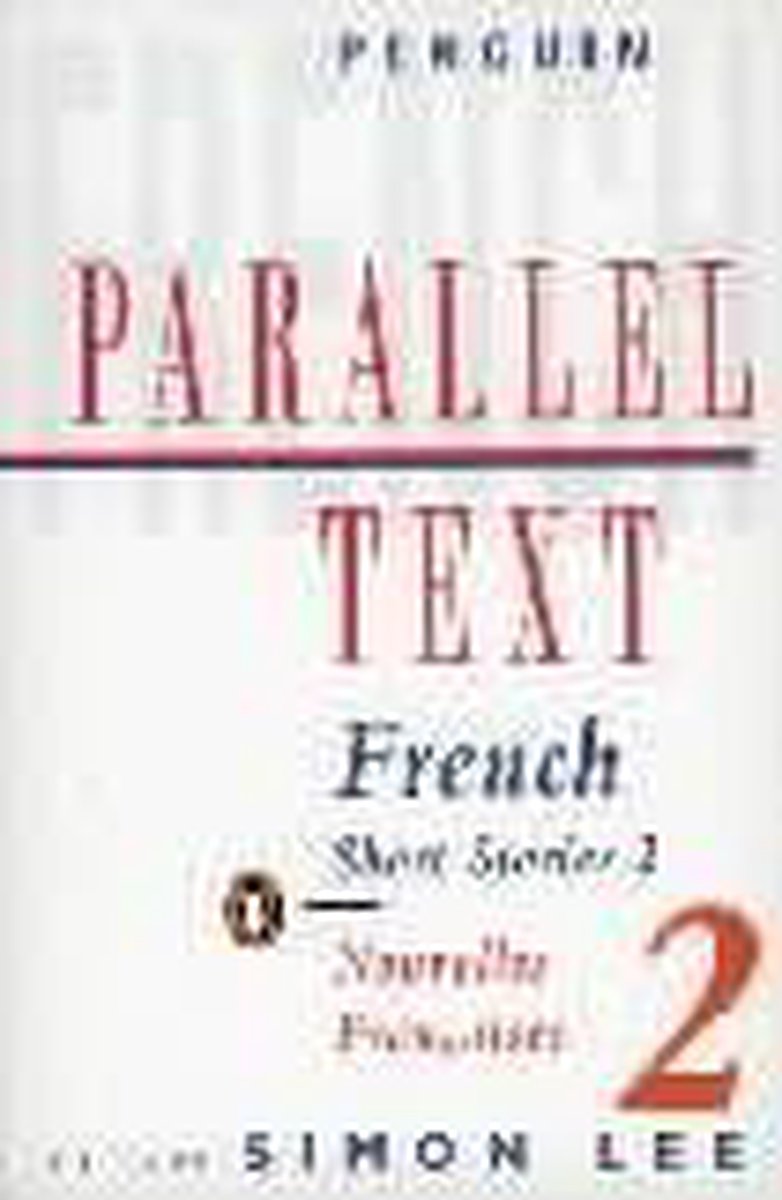 Omslag van Parallel Text: French Short Stories