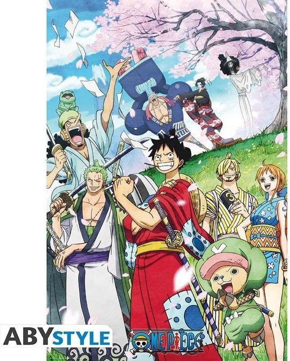 Poster One Piece 1000 Logs Final Fight 91,5x61cm